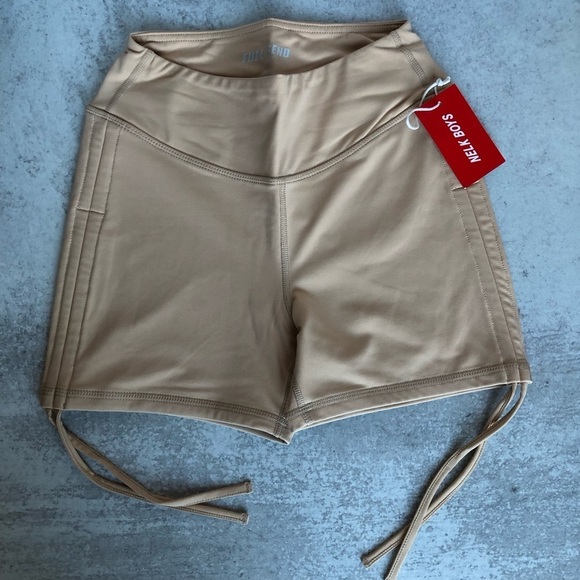 Full Send Nelk Boys Fitness Booty Shorts Tie Side Small - Picture 5 of 7